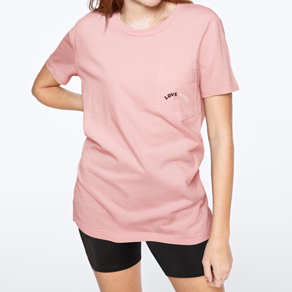 VS PINK campus tee